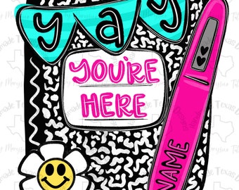 Door hanger template, teacher door hanger template, classroom door hanger template, back to school door hanger template, digital template