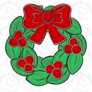 Door hanger template, Christmas door hanger template, holly wreath hanger template, winter door hanger template, holiday digital template