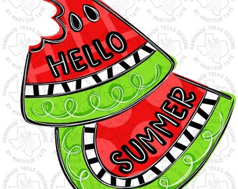 Modello per appendino porta, modello per appendino porta patriottico, modello per appendino porta "Ciao estate", modello per appendino porta del 4 luglio, modello digitale