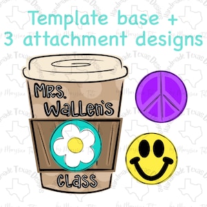 Door hanger template, teacher door hanger template, classroom door hanger template, back to school door hanger template, digital template