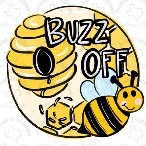 Door hanger template, bumblebee door hanger template, honeybee template, spring door hanger template, digital template, funny template