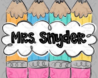 Door hanger template, teacher door hanger template, classroom door hanger template, back to school door hanger template, digital template
