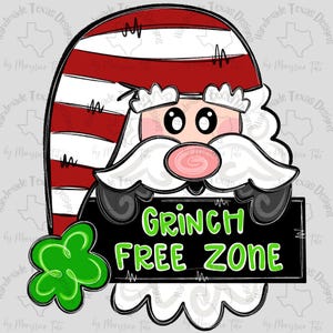 Door hanger template, Christmas door hanger template, Santa door hanger template, winter door hanger template, holiday digital template