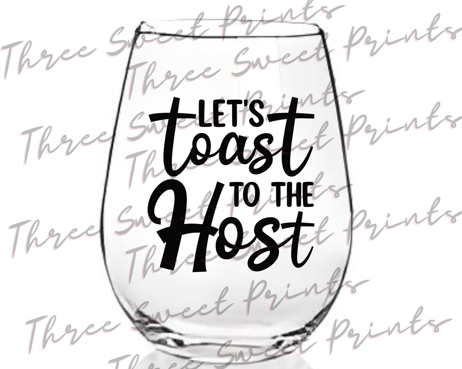 Let's Toast to the Host Png, Let's Toast to the Host Svg, Toast Png