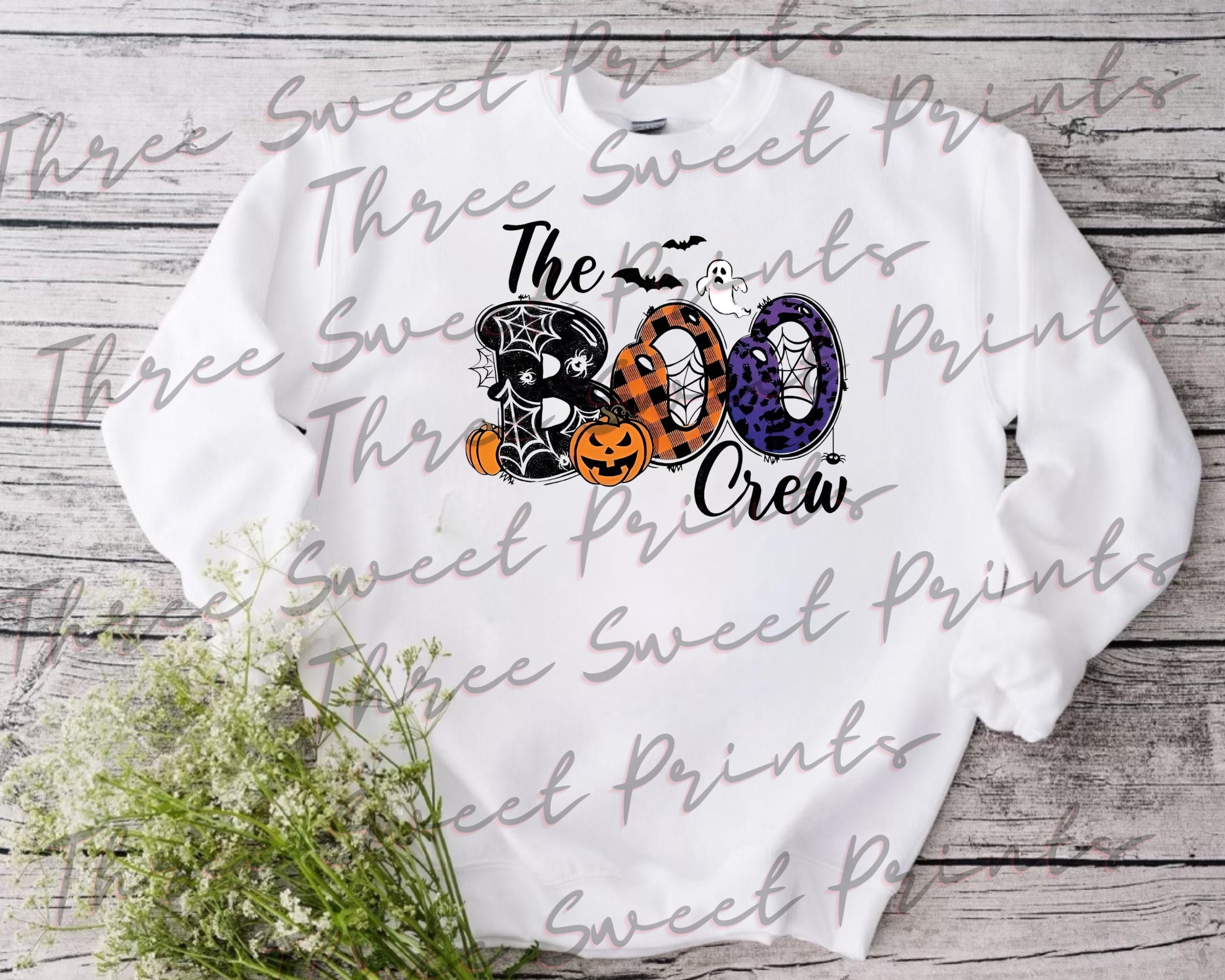 The Boo Crew Png, the Boo Crew Svg, Halloween Png, Boo Png, Spooky ...