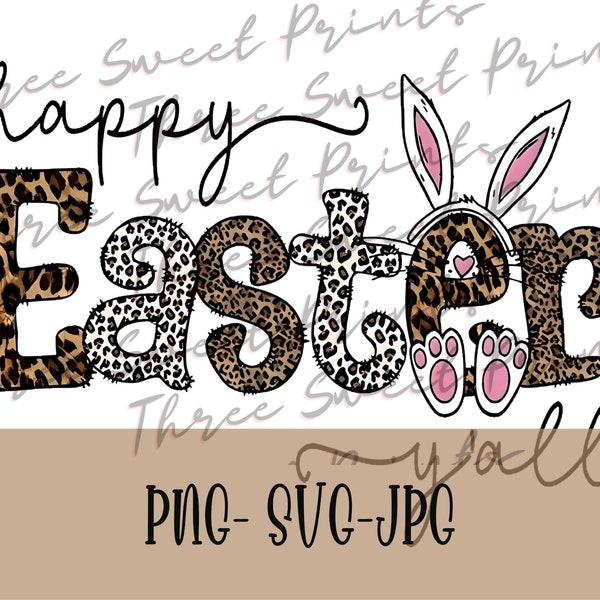Happy Easter Y'all png, Happy Easter Y'all svg, Happy Easter png, Girl Easter shirt png, Easter png, Bunny png, DIY shirt