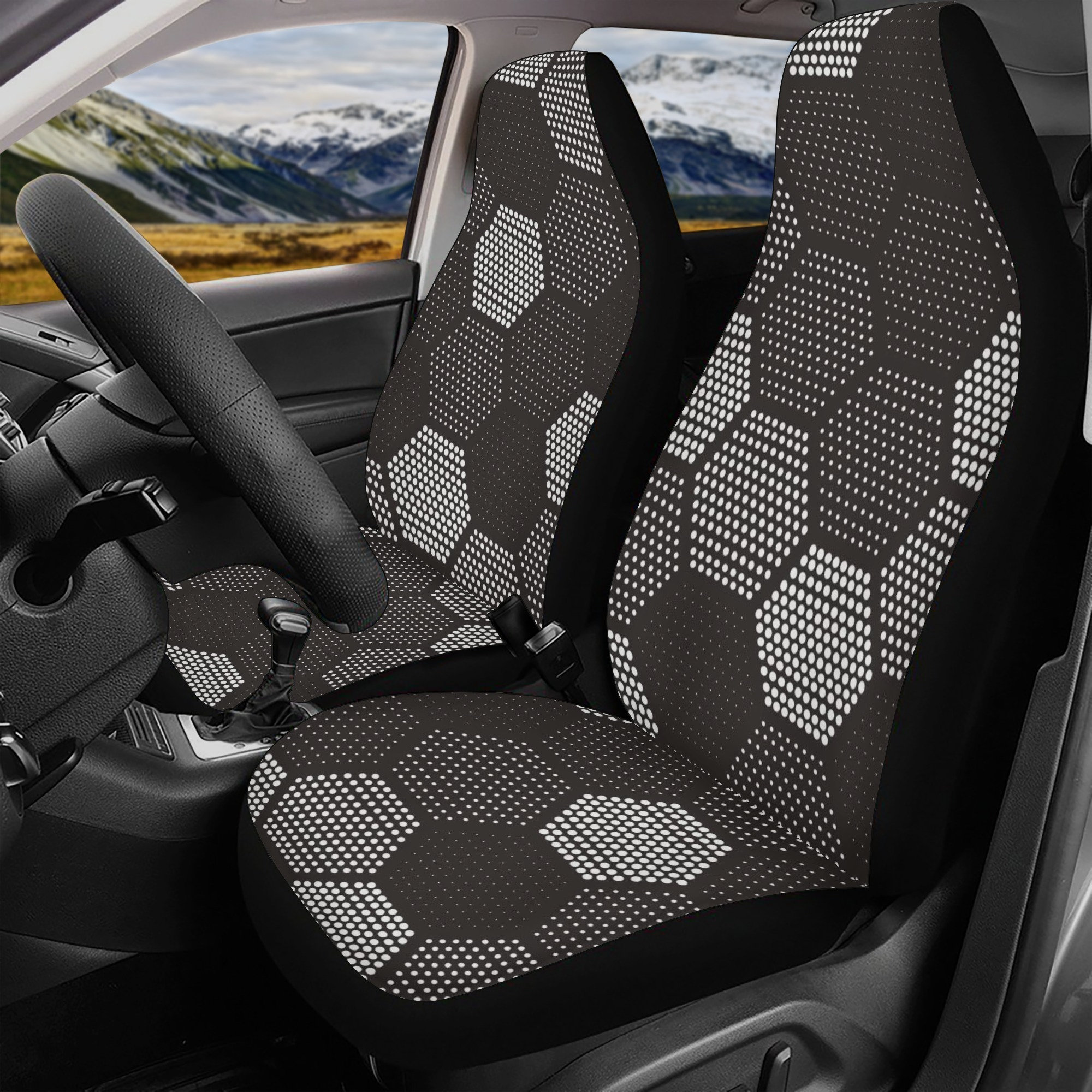 Discover Hexagon Car Seat Cover