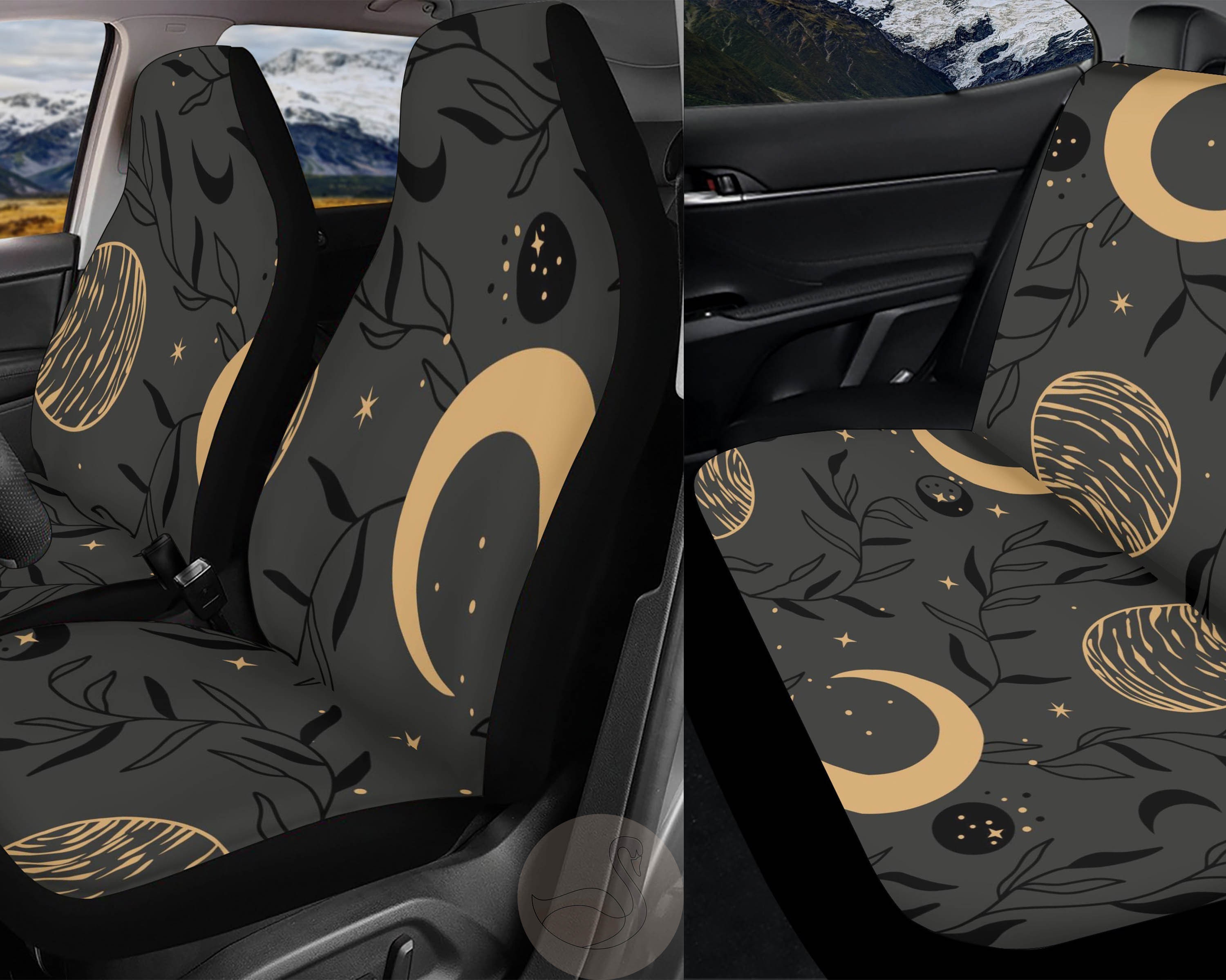 Moon Car Seat Covers for Vehicle Astronomy Seat Covers for Car for Women Car  Seat Cover Girl Car Accessories Boho Car Seat Covers -  Israel
