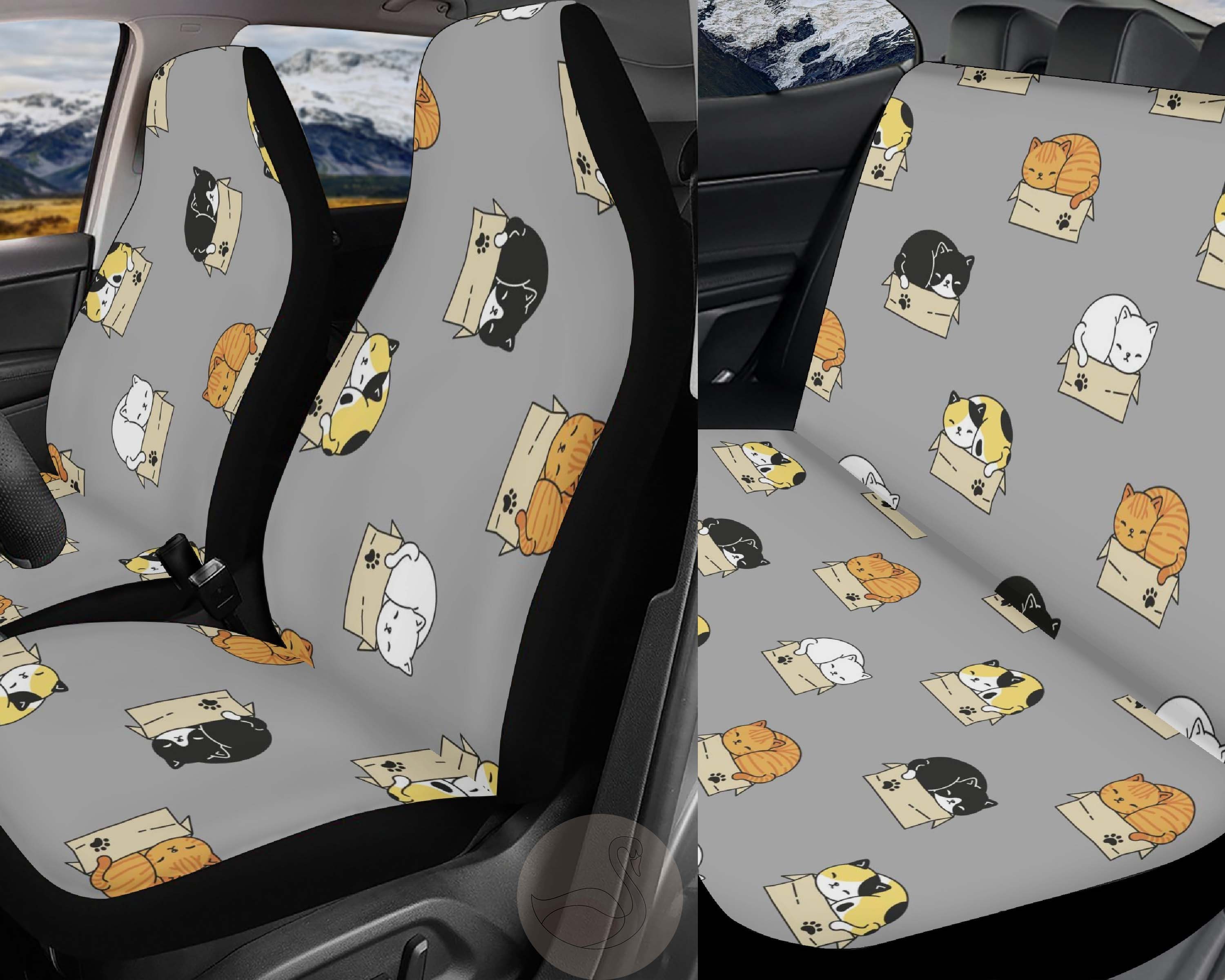 Sitzbezug für Auto Set, Tetris Game Lustiges Auto Sitzbezug Set