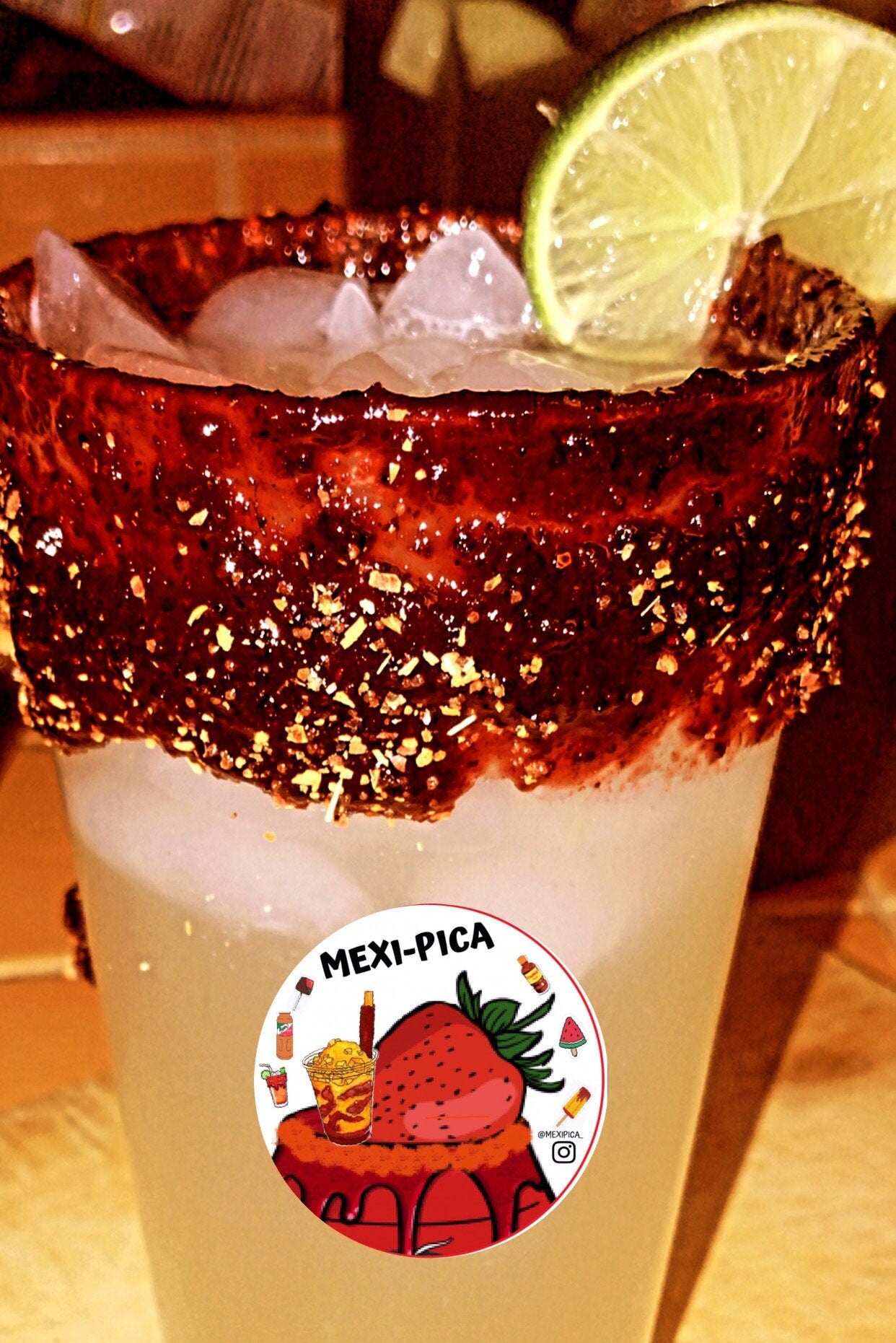 MEXI-PICA Fresh Fruit Chamoy Rim Dip | Etsy