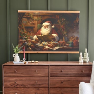 サンタクロース　ビンテージ　壁掛け Amazon.com: Vintage Santa Wall Decor, Santa Claus Christmas