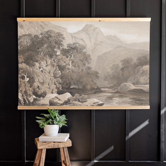 Neutral Vintage Wall Art Neutral Vintage Wall Decor Scenic