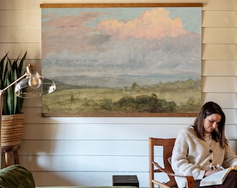 Christian Wall Art | Landscape Tapestry: Psalm 91 | 781