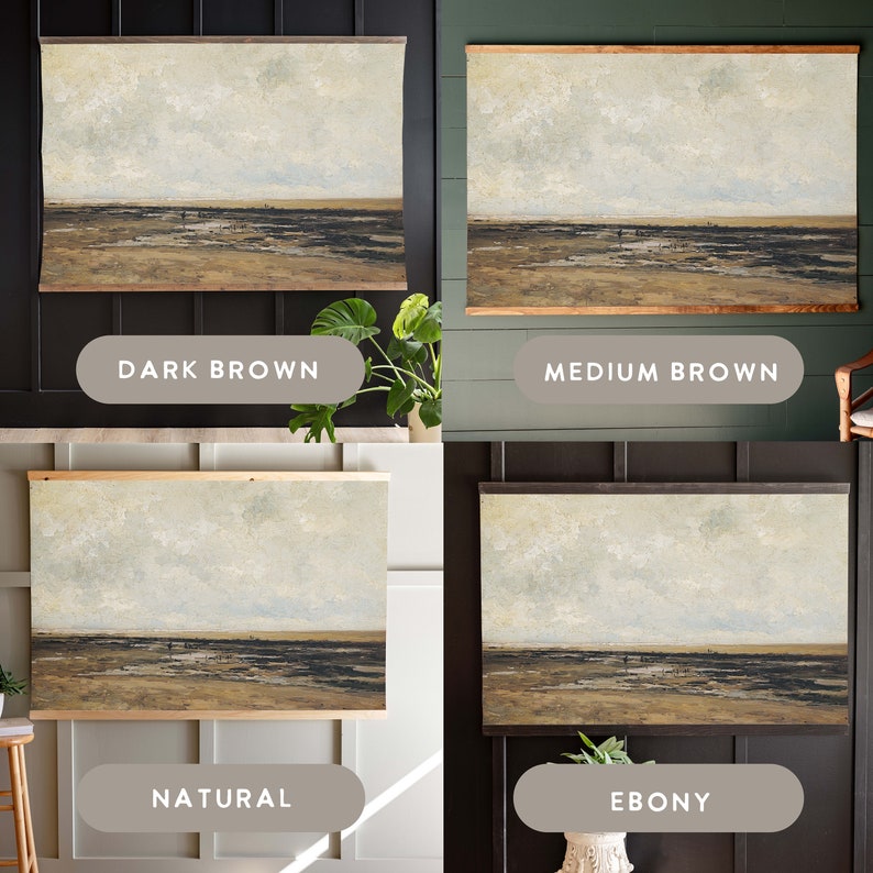 Abstract Landscape Vintage Art Tapestry Large Vintage Etsy