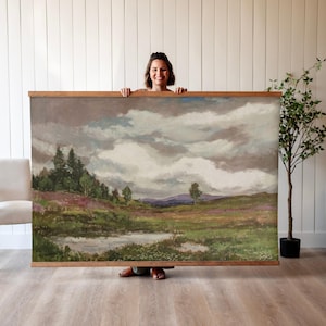 Nature Wall Art | Canvas Wall Art | Oil Painting | Wall Hanging | Paintings | Extra Large Wall Art | 652