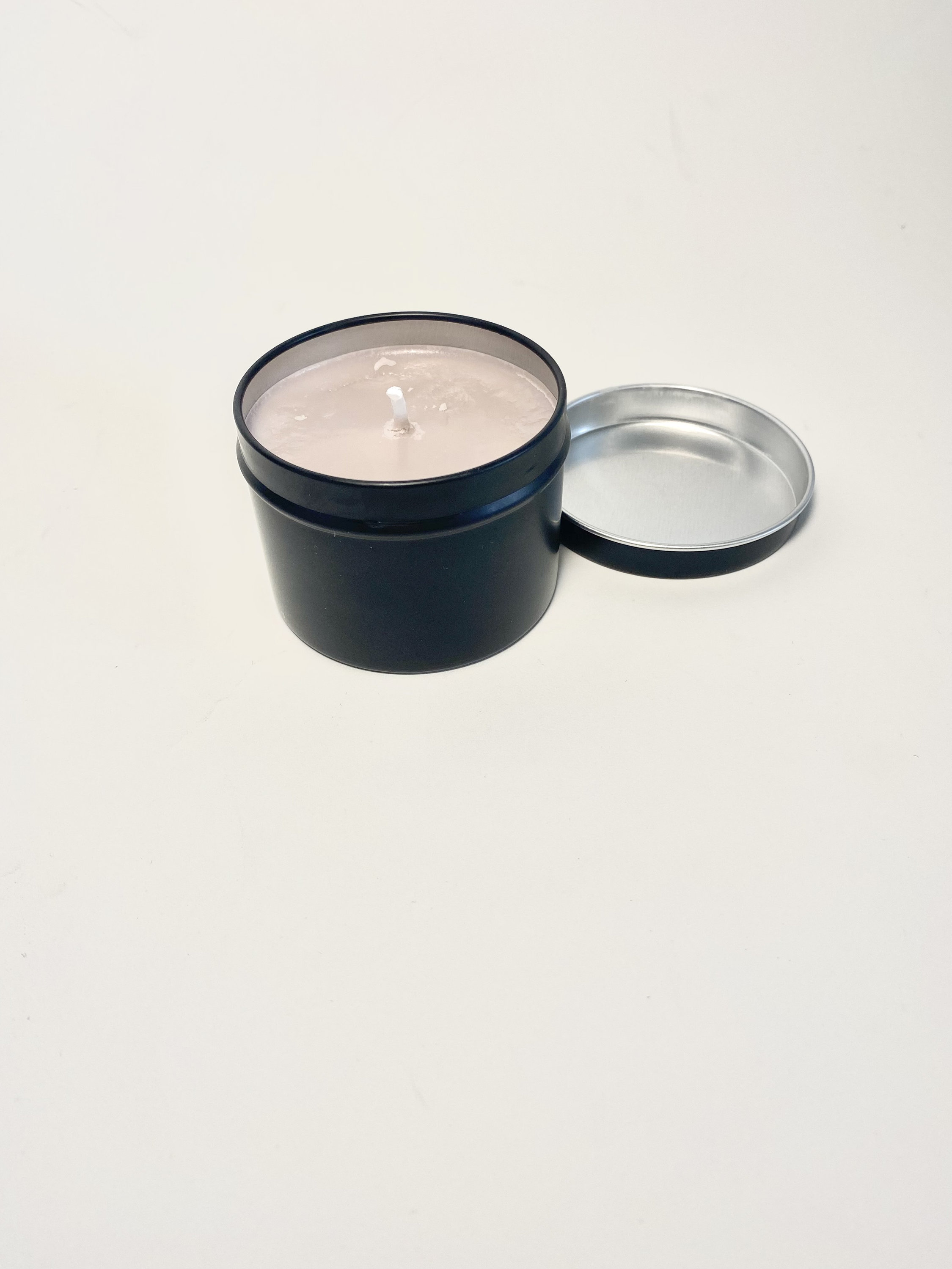 Custom Black Jar Candle Etsy