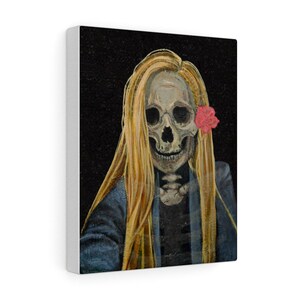 Print on Canvas: Girl Skeleton