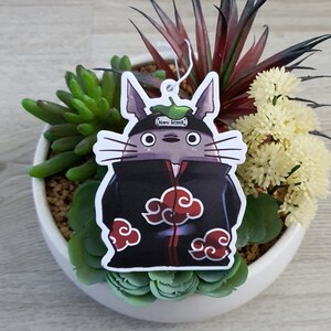 Cute Forest Spirit Ninja Air Freshener l Car Accessory JDM Japan Anime Kawaii Cute Studio Ghibli Movie
