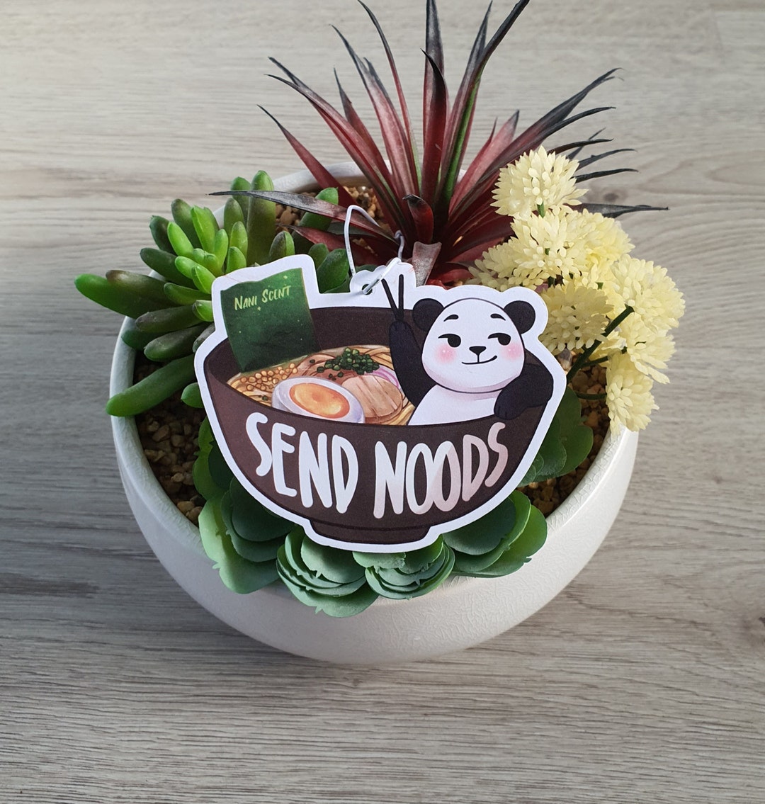 Cute Send Noods Panda Air Freshener L Car Accessory JDM Japan Etsy