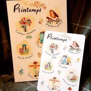 Aquarelle printemps