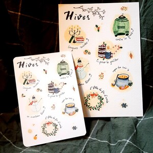 Aquarelle hiver