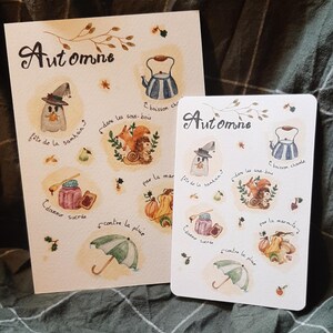 Aquarelle automne