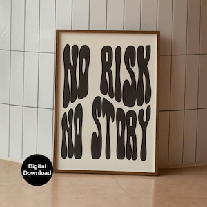 Motivational Office Wall Art, Inspirational Cubicle Decor, Dorm Wall Decor