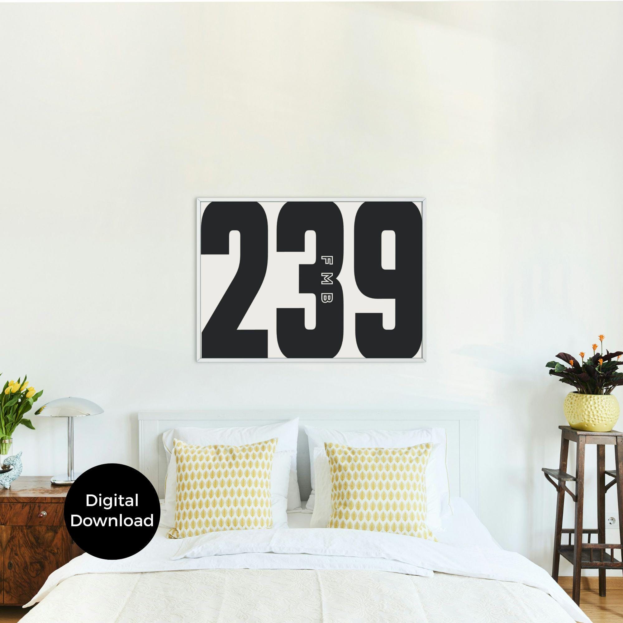 Fort Myers 239 Area Code Art Print Set: Southwest Florida Decor ...