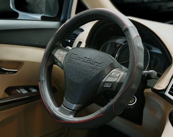 Contourz Genuine Leather Pro Grip™ Comfort Grips™ Steering Wheel Cover