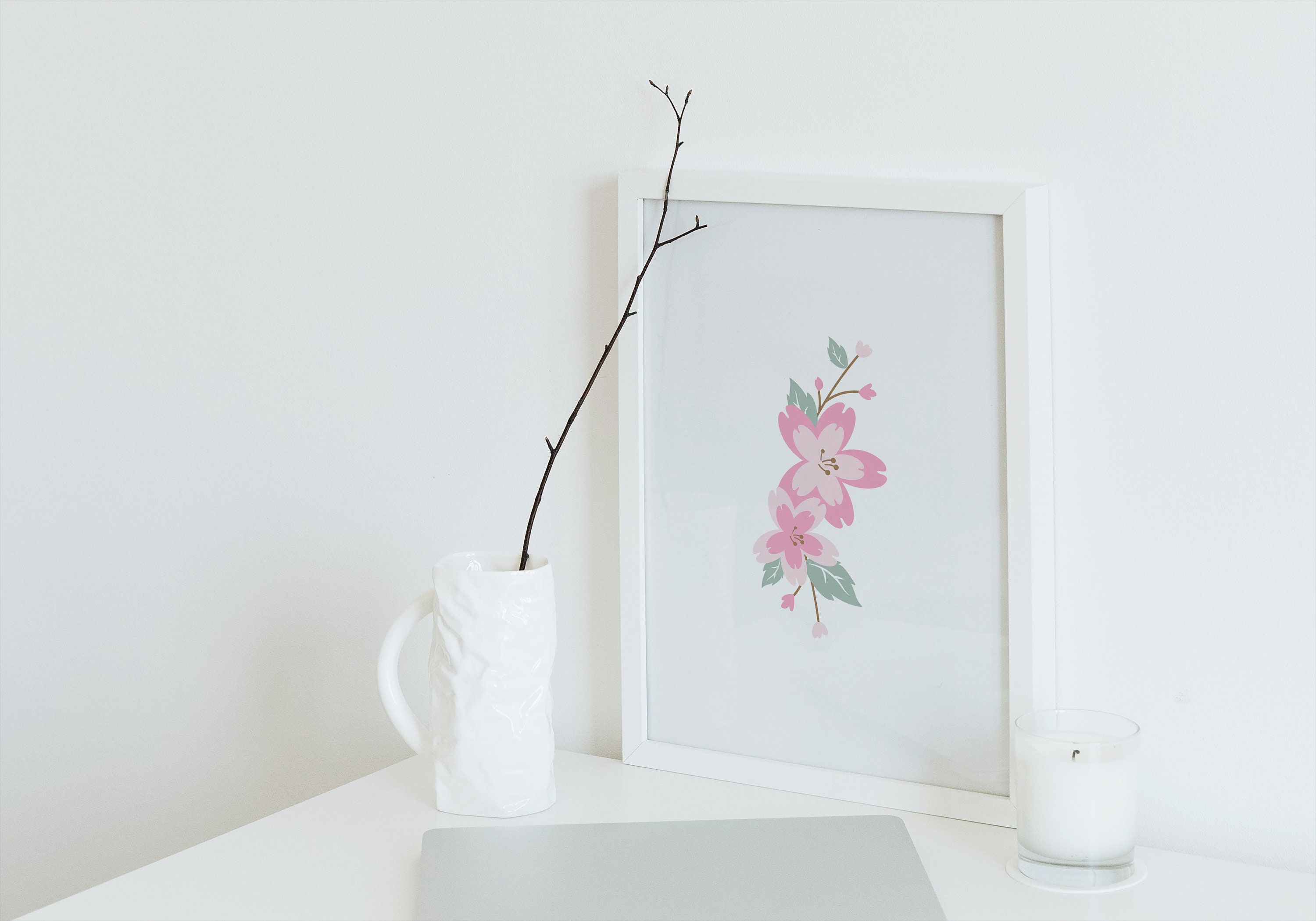 Floral Print Flower Print Floral Wall Art Floral Decor | Etsy