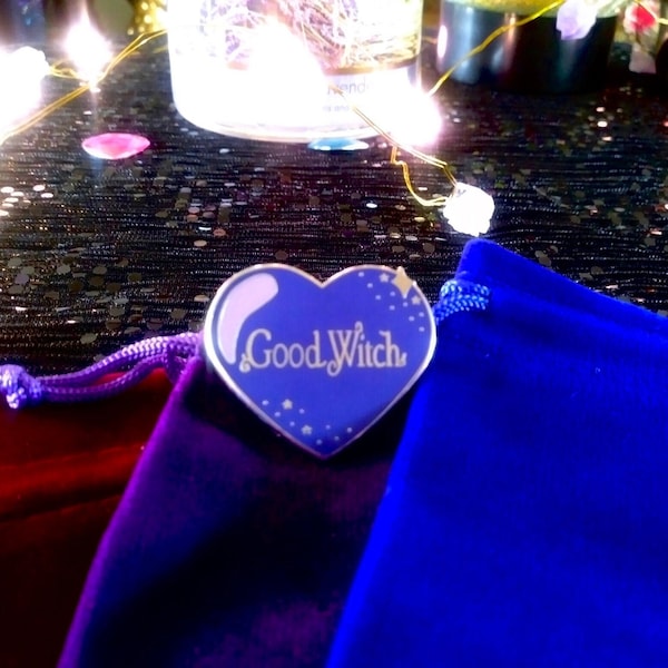 Good Witch Enamel Heart Pin | The Good Witch | Hallmark Channel TV Show | Cassie Nightingale | Middleton | Gift