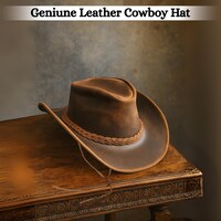 Men's Brown Cowboy Hat: Western Rodeo Texana Vaquera - Etsy