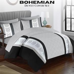 Brushed Microfibre Duvet Cover Set: 401 Thread Count, Oeko-Tex Certified