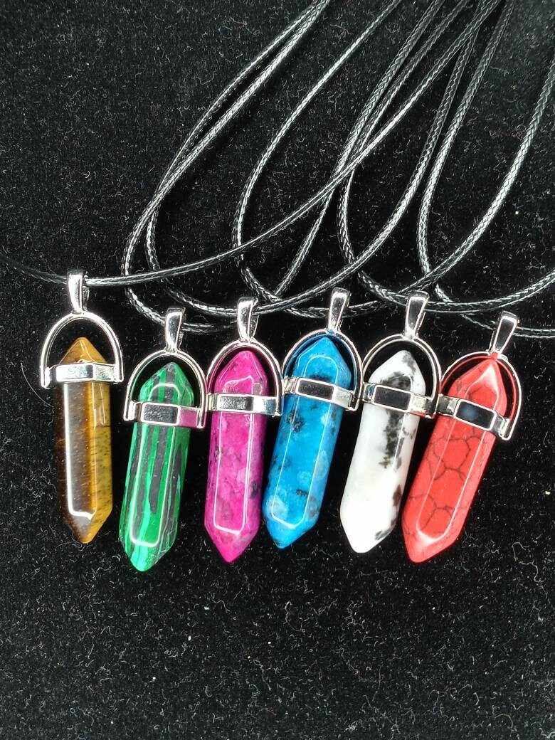 Crystal Pendant Necklaces Etsy