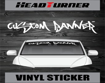 Windscreen Sticker Etsy