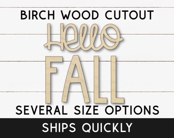 けになりま Hello Fall Cutout Sculptures Decorative Wall SignPumpkin 3D Word
