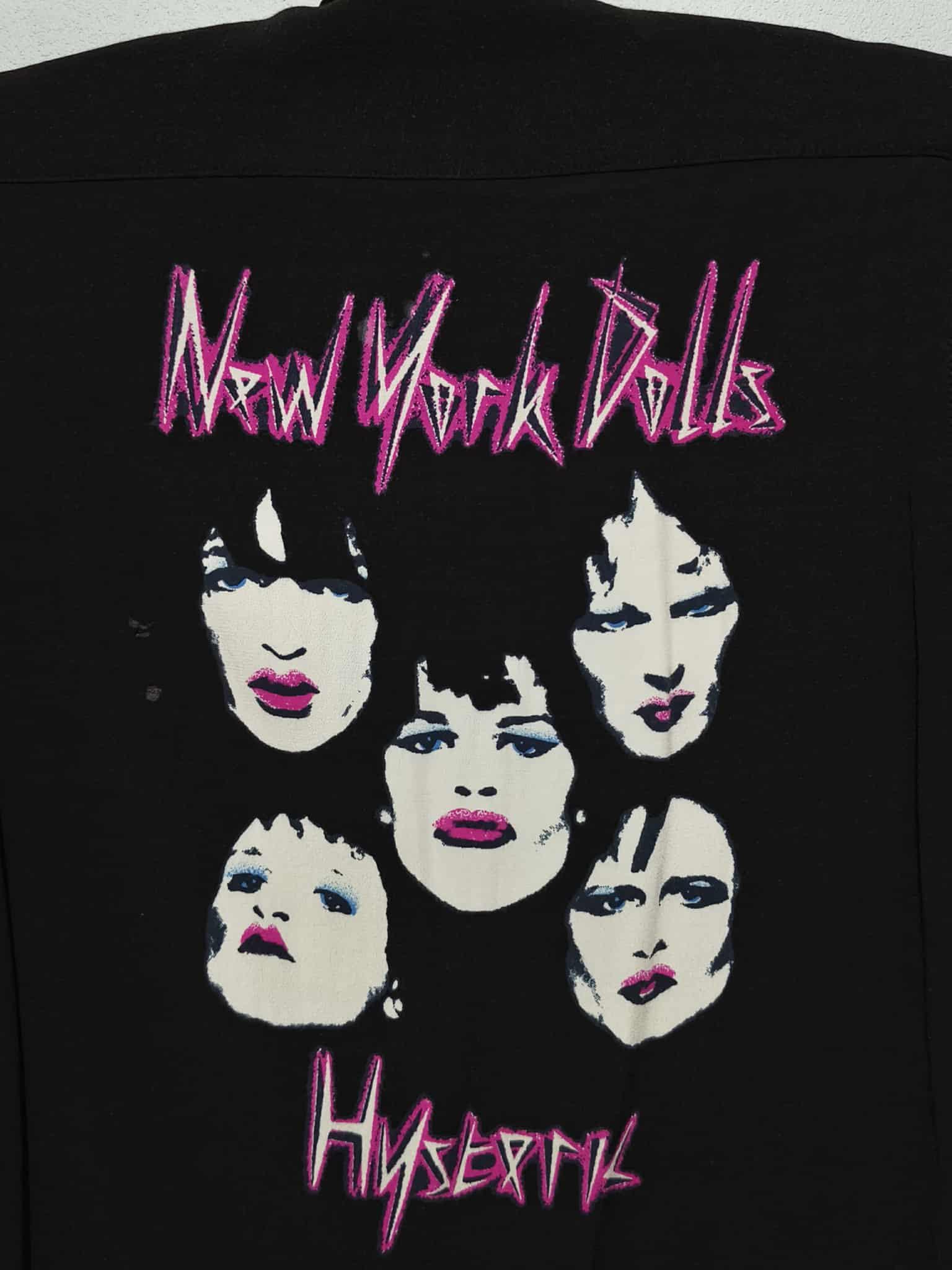 Hysteric Glamour x New York Dolls T shirt Made in Japan USED