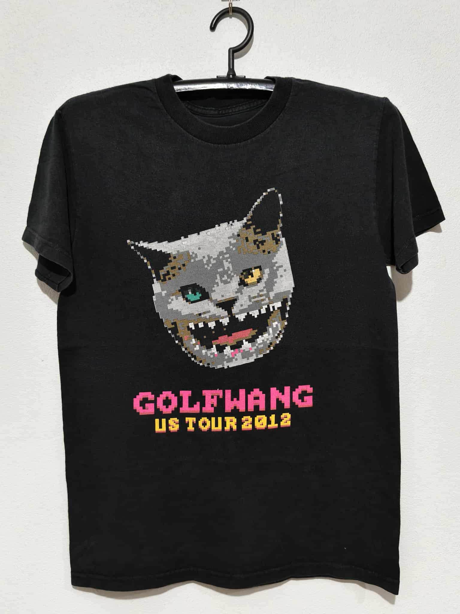 【ユニセックス】GOLF WANG/OLDE FLOODED ロゴTシャツ Buy GOLF WANG Olde Flooded Tee 'Black' - FW24T1001BLAC | GOAT