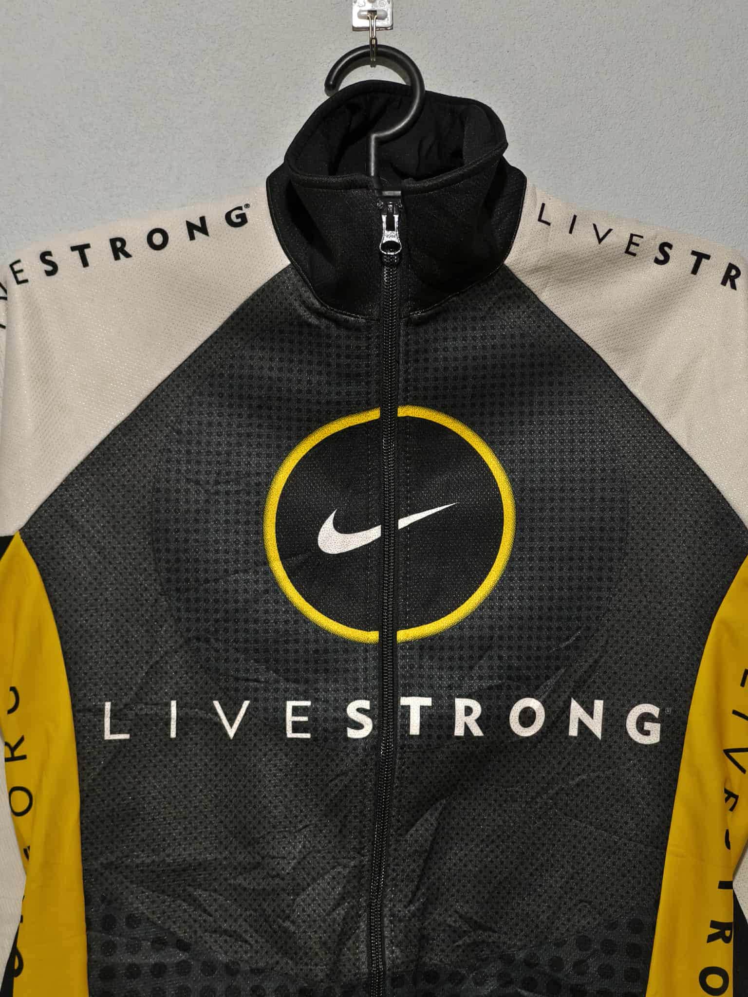 アームストロング　ナイキ　ジャージ VTG.Nike Live Strong ランス・アームストロング イエロー