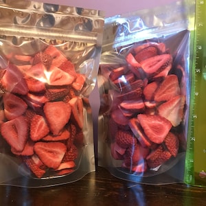 Freeze-Dried Strawberry Slices