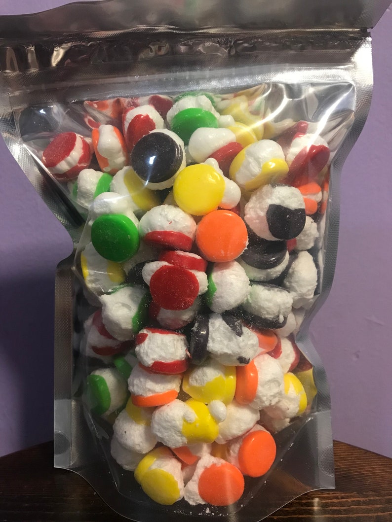 Freeze Dried Chewy Rainbow Disc Candies - Etsy