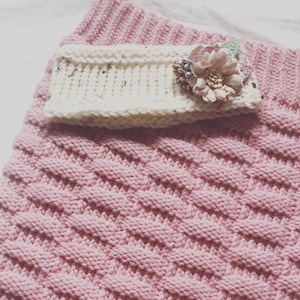 Patrón de telar para capullo de tejido de canasta