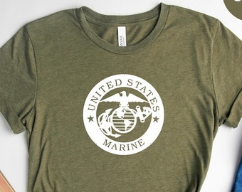 Marine Dad Shirt - Etsy