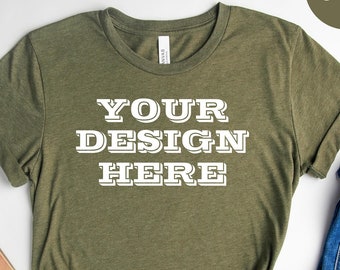 Your Design Here T-Shirt, Your Image Here Shirt, Add Your Logo T-shirt, Personalized T-Shirt, Business Logo Shirt, Custom Design