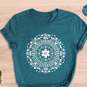 Paramedic Mandala Shirt, Medical Shirt, Nursing Shirt, Paramedic Gift, Paramedic Student Shirt, Paramedic Mom Shirt