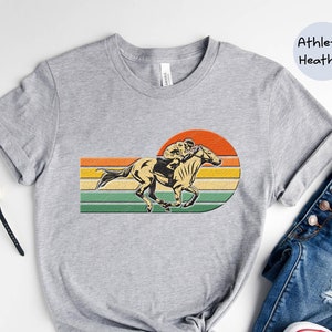 Retro Horse Race Shirt, Horse Racing, Horse Race, Horse Hoodie, Horse Sweatshirt, Horse Shirt, Horse Tshirt, Horse Clothing, Farm Life Shirt
