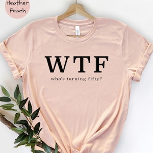 50th Birthday Shirt, 50th Birthday Party T-Shirt, Who's Turning Fifty Shirt, 50 Years Old Shirt, 50th Birthday Gift