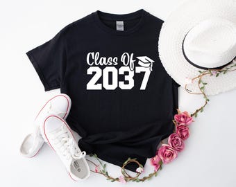Class of 2037 Shirt, Graduation Gift