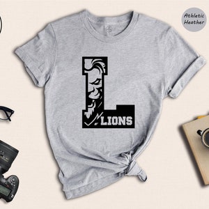 Team Mascot Lions Shirt, Sports School Shirt, Lions Spirit T-Shirt, Team Spirit Tee, Football Mascot Shirt, Basketball Lions Tee