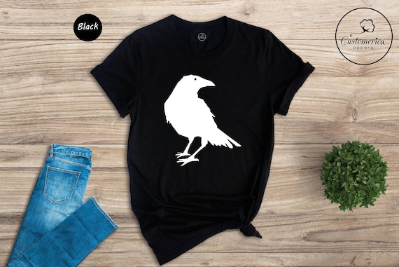 Raven Bird Costume Black Crows Shirt Crows Shirt Crow Raven Shirt Raven Crow Shirt Crow Bird Shirt Crow T Shirt Raven T Shirt Etsy Canada
